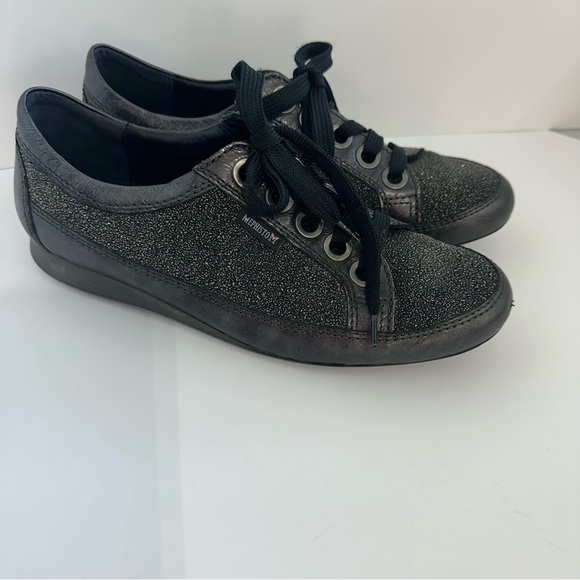 Mephisto Bretta Oxford Platinum Sophia Oxford Comfort Shoes Lace Up Women Sz 9.5 - Picture 1 of 8